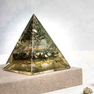 Pyrite Tree Money Magnet Pyramid